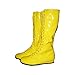 Gelbe Wrestling-Kostüm-Stiefel für Erwachsene , Gelb, 15-05-00-03ad