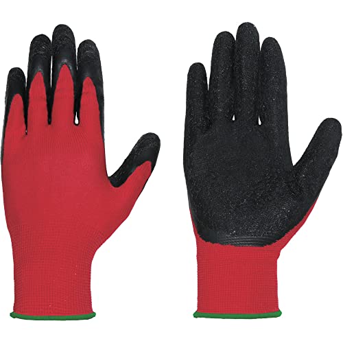 ペンギンエース ゴム引き手袋 ノンスリップソフト X エックス ブラック/グリーン LL