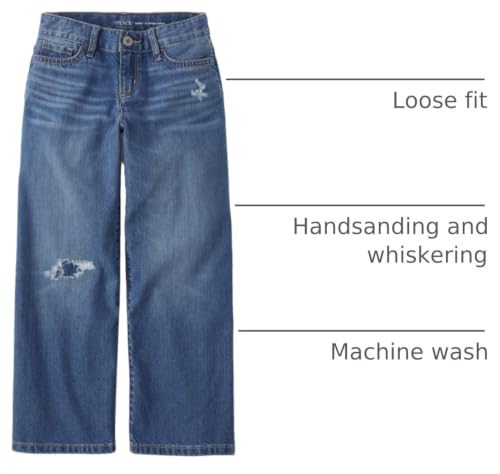 The Children's Place,Girls,Baggy Jeans,Grove Wash,5 - image 4