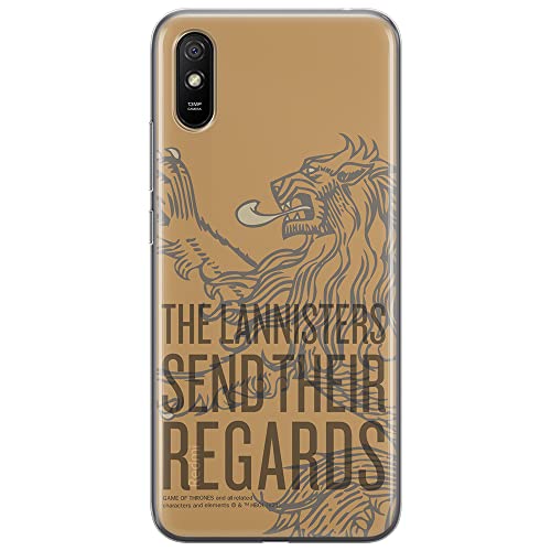 ERT GROUP mobile phone case for Xiaomi REDMI 9A original and officially Licensed Game of Thrones pattern 014 optimally adapted to the shape of the mobile phone