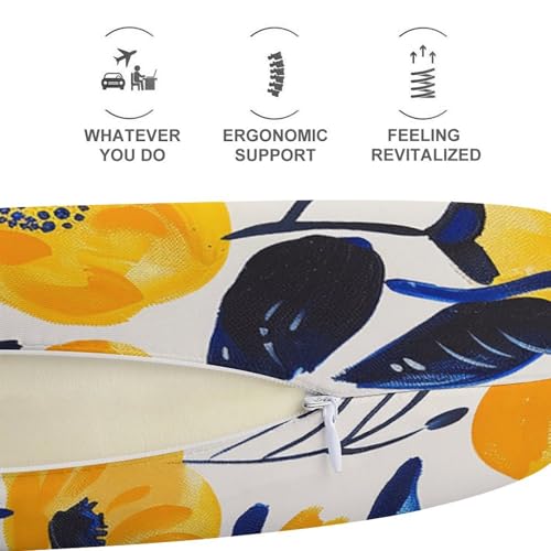 Almohada cuello espuma viscoelástica tamaño único cómoda miniatura 5
