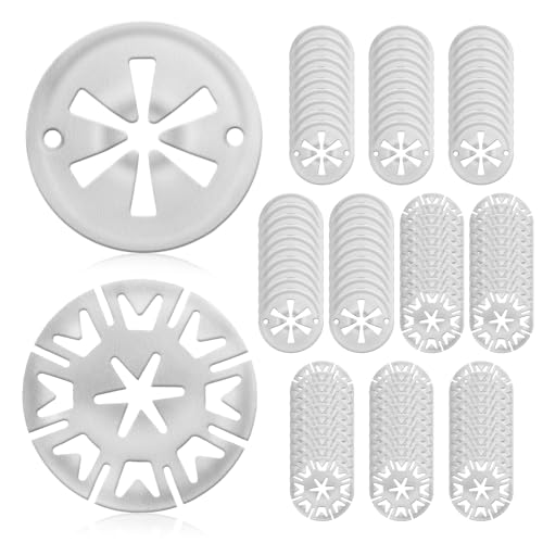Hitzeschutzblech Reparatursatz, 100 Stück Klemmscheiben Hitzeschutzblech, Hitzeschutzplatte Hitzeschild Reparatursatz für Fahrzeug, 30mm Sicherungsscheiben Haube für VW Audi Verschiedene Autos