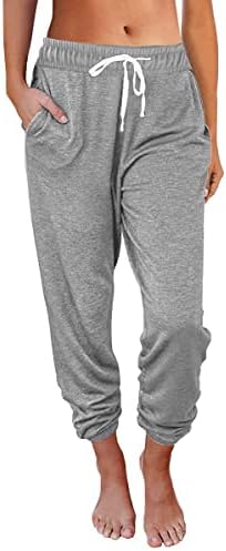 Kebaner Sweatpants for Girls Excessive Waist Dishevelled Lounge Womens Pajams Pants Womens Working Joggers for Yoga Exercise