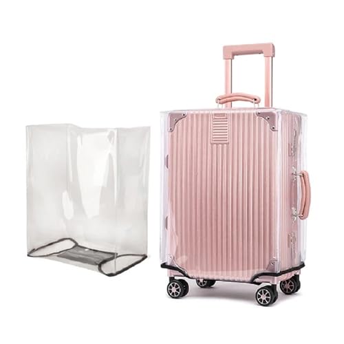 Luggage Covers Transparent For Travel Protective Luggage Case With Handle Dustproof Waterproof Practical Design(Size 1)