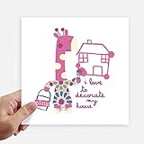 Photo Gallery diythinker cartoon animal decorare la casa della giraffa rosa piazza adesivi 20cm parete valigia laptop motobike decal 4 pezzi 20 cm x 20 cm Photo Gallery diythinker cartoon animal decorare la casa della giraffa rosa piazza adesivi 20cm parete valigia laptop motobike decal 4 pezzi 20 cm x 20 cm