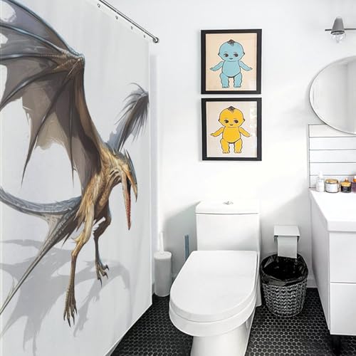 Rideau de douche imperméable anti-moisissure en polyester 183x183cm