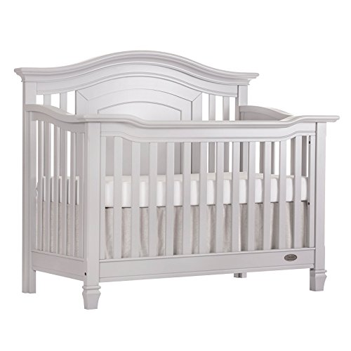Evolur Fairbanks 5-In-1 Convertible Crib In Winter White #TOP1
