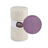 Fieltro 100% pura lana de oveja. Grosor: 5-6 mm. Ancho: 150 mm. El fieltro de lana se vende por metros con una longitud de 1 m. Adecuado para manualidades y decoración festiva en interiores y exteriores.