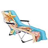 Telo mare per sedia alla moda: Sarà una bella idea regalo per inviare alla tua famiglia o ai tuoi amici un elegante telo mare per sdraio da piscina.Perfetto per giardino, patio, prato, piscina, hotel e altri luoghi.