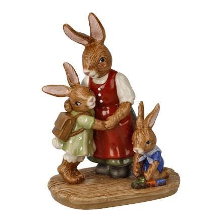 Figurine lapin classique Goebel en faïence haut de gamme d'une finition d'exception