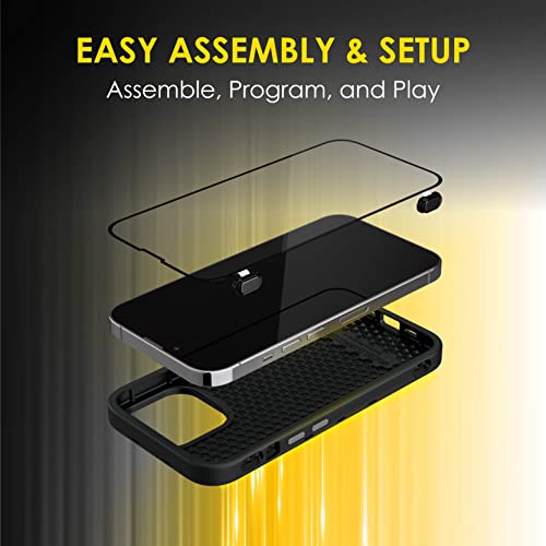 Coque iPhone 12 / 13 compatible charge sans fil et boutons de jeu MGC