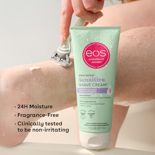 eos Shea Better Fragrance-Free Shave Cream for Sensitive Skin - 14 fl oz, 2-Pack