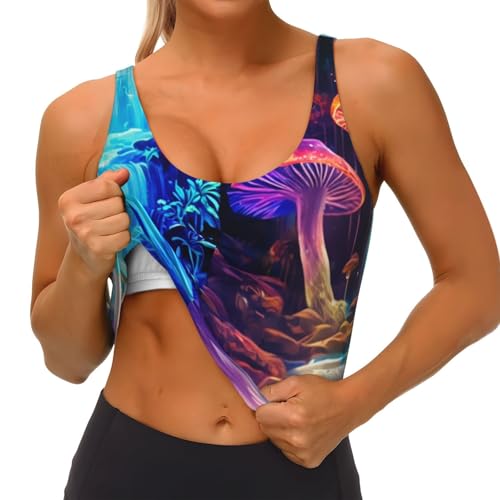 Womens Summer Sports Bras U-Shaped Back Athletic Tank Tops Tops Shirts4