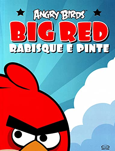 Angry Birds big red: rabisque e pinte