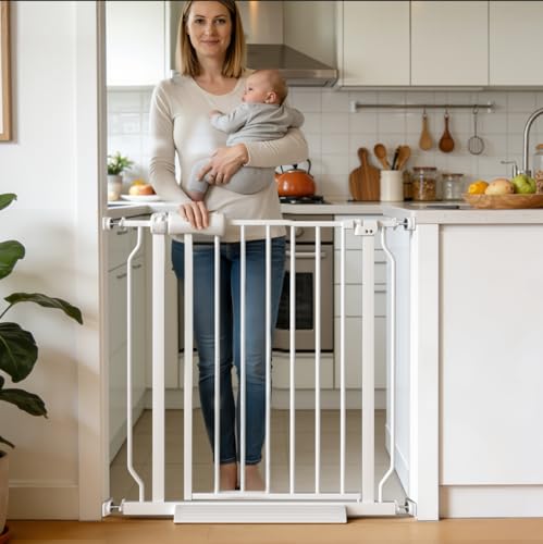 Narrow Baby Gate 24 to 29 Inch Wide Pet Gate