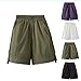Kids Summer Loose Thin Cargo Shorts Casual Elastic Waist Workwear Bermuda Shorts with Pockets for 2-15 Years