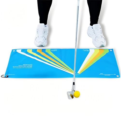 Entraîneur de swing de golf Stripe Collection en finitions soignées