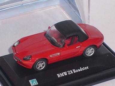 B-M-W Z8 Z 8 Cabrio Rot Soft Red Vitrine Mit Sockel 1/72 Cararama Modellauto Modell Auto Cover
