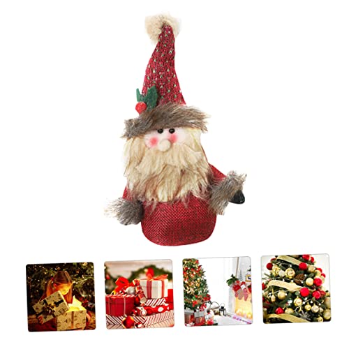 GALPADA 3 Pçs Boneca De Pano De Saco De Natal Brinquedo Lenhoso Americana Decoração Eua Decorações D