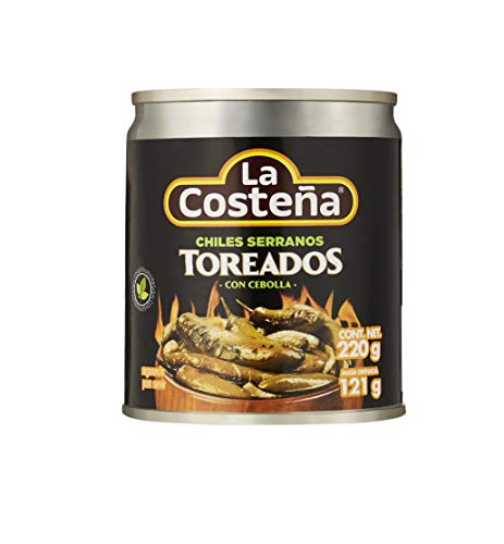 SERRANOS TOREADOS 220gr LA COSTEÑA