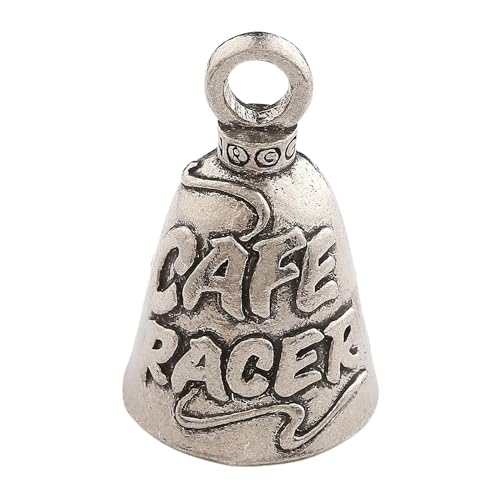 Image of Guardian Bell Good Luck Bell w /Keyring & Black Velvet Bag | Motorcycle Bell | Lead-Free Pewter | Made in USA