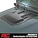 Rough Country Hood Scoop for Jeep Wrangler JL & Gladiator JT (2018–2025) - Matte Black, Paint-to-Code, Aggressive Style, Precision Fit, No-Drill Install