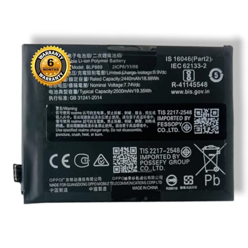 Image of Original BLP889 Batery for Oppo A76 (5000mAh) Battery with 6 Month Warranty*(N35)