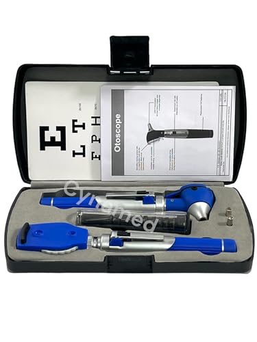 Blue Otoscope Set -LED Otoscope/School Kit-CYNAMED - Thumbnail 4