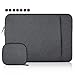 Lubardy Custodia PC 15-15.6 Pollici Impermeabile Porta PC 15.6 Pollici Antiurto Borsa Porta PC per Macbook Pro 15,6 " con Borsa per Accessori Grigio chiaro