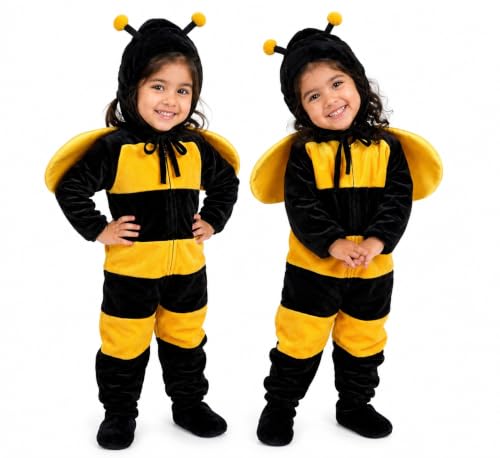Image of kids zebra Animal Costume !Hooded fancy Dress Jamsuit For Boy & Girls ! Halloween Birthday & School Party Outfit ! Toddlers & Chidran Age 2-10 Yrs