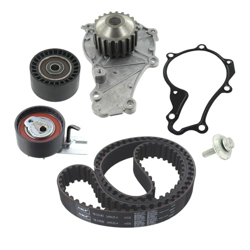 SKF Wasserpumpe und Zahnriemensatz mit Dichtungen VKMC 03140 Höhe 171 mm Länge 271 mm Breite 142 mm - OE-Qualität
