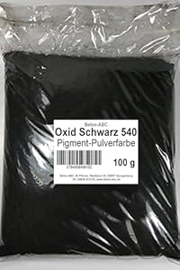 Beton-ABC Oxid Schwarz 540 Pigment-Pulverfarbe 100g