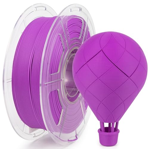 Image of iSANMATE High Speed PLA 3D Printer Filament, Matte Violet PLA Filament 1.75mm Designed for High Speed 30-600mm /s, Fast Printing Speed PLA, Dimensional Accuracy ±0.02mm, 1kg Spool (2.2lbs)