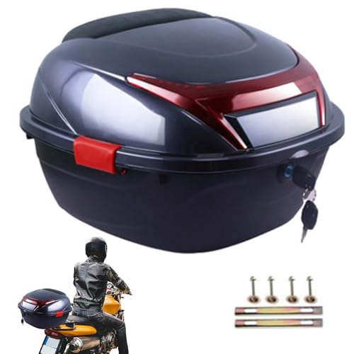 Boîte Coffre de Rangement Moto - Protégez vos vêtements de la pluie
