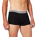 Schiesser Herren Unterhose Shorts 205424, Gr. 10 (4XL), Schwarz (000-schwarz)