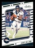 Football Trading Card 2024 Panini Absolute Green #31 Javonte Williams NM Near Mint Broncos