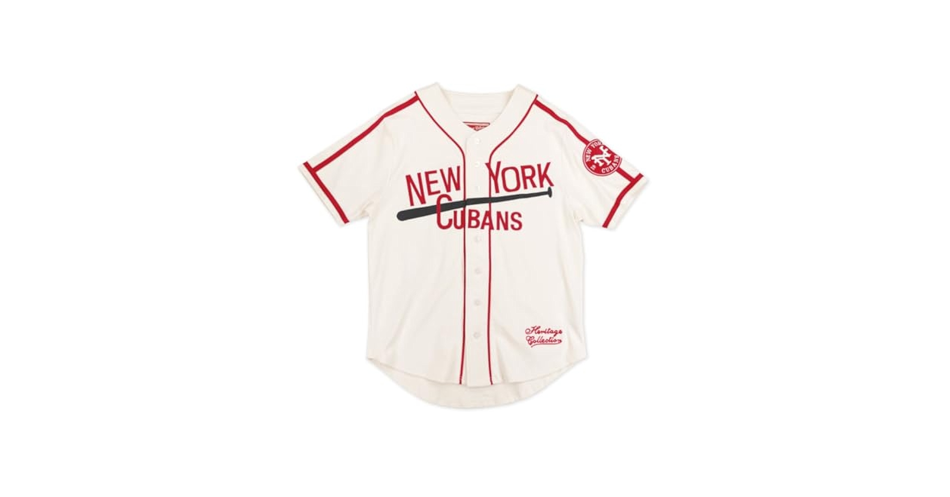 00年代 NEGRO LEAGUES NEW YORK CUBANS ベースボールシャツ ユニフォーム メンズXL相当 Amazon.com: NLBM Negro Leagues M2 Heritage Jersey New York
