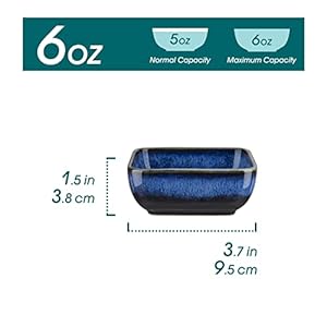 Vancassostern6ozdippingbowls37inchesceramicsoysaucedishsquaresidedishessmallappetizerplatessetof4 Urban Country Home Decor Vancasso stern 6 oz dipping bowls 37 inches ceramic soy sauce dish square side dishes small appetizer plates set of 4 urban country home decor