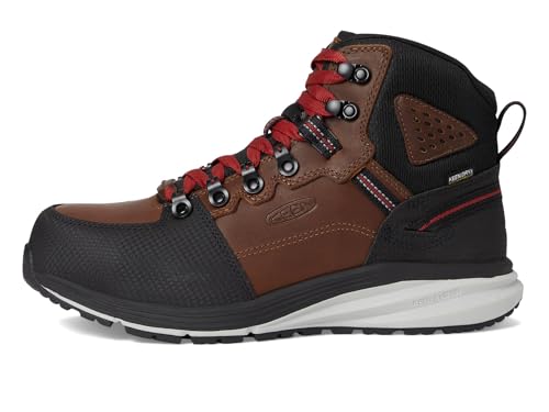 Image of KEEN Utility Men's Red Hook Mid Height Composite Toe Waterproof Warehouse Work Boots