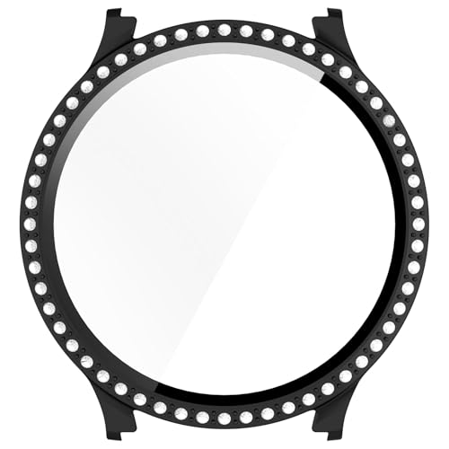 Coque integrale Galaxy Watch 7 40mm LOKEKE verre trempé tactile et polycarbonate noir