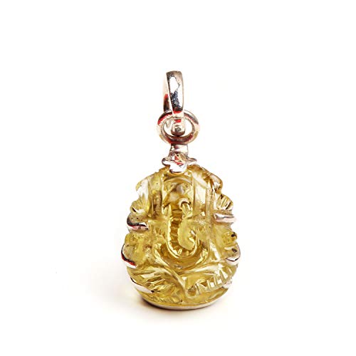 Pendentif Ganesh en argent sterling 925, le cadeau idéal en pierre naturelle