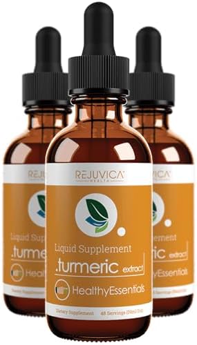 Healthy Essentials - Extracto de raíz de cúrcuma con curcumina natural, entrega de líquidos para una mejor absorción, apoya la salud de las