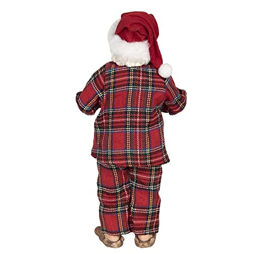 Pyjama De Noël Homme Satiné - Motif Père Noël, Flocons - 2 Pièces (haut Et Short) - Cadeau Festif, Confortable - 5
