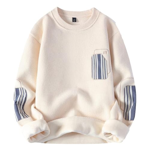 Pull chaud hommes casual parfait pour les journées fraîches en maille épaisse