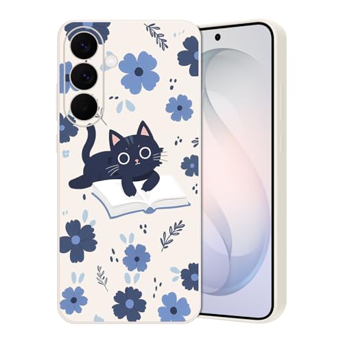 Guxira Coque Compatible avec Samsung Galaxy A57 5G, Étui de Protection Antichoc Silicone Case avec Motif Fleurs Design Souple Anti-Rayures Protection Cover,...