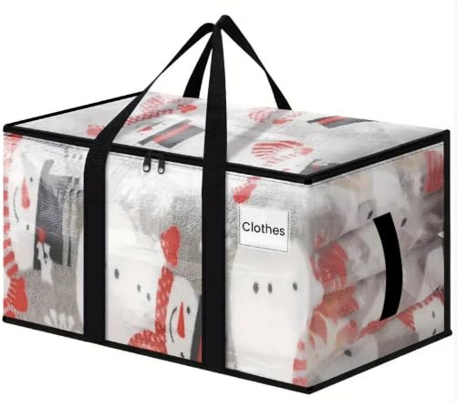 Sacs de déménagement étanches Lot de 4 | Idéal pour trier les doudounes et vêtements au placard