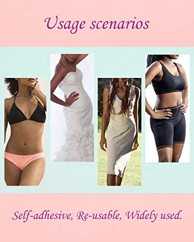 Mslo Black Silicone Nipple Covers Breast Petals Invisible Bra Reusable Adhesive Sticky Nipplecovers Pasties Bob Sticker For Women A B C Cups #TOP4