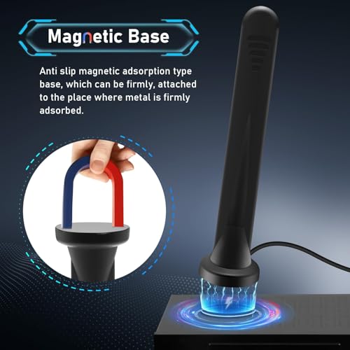 Antenne 5G LTE 15dBi SMA TS9 omnidirectionnelle externe pour routeur 4G - 3