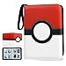 Sammelalbum kompatibel Mit Pokemon, Album kompatibel mit Pokemon Karten,Karten Halter Ordner Buch kompatibel mit Pokemon,Inhaber Albumbinder Kompatibel (Rot)