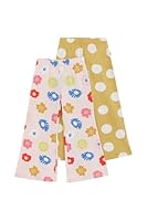 Bonds Kids Next Gen Flared Legging 2 Pack, Print YMX (2 Pack), 7